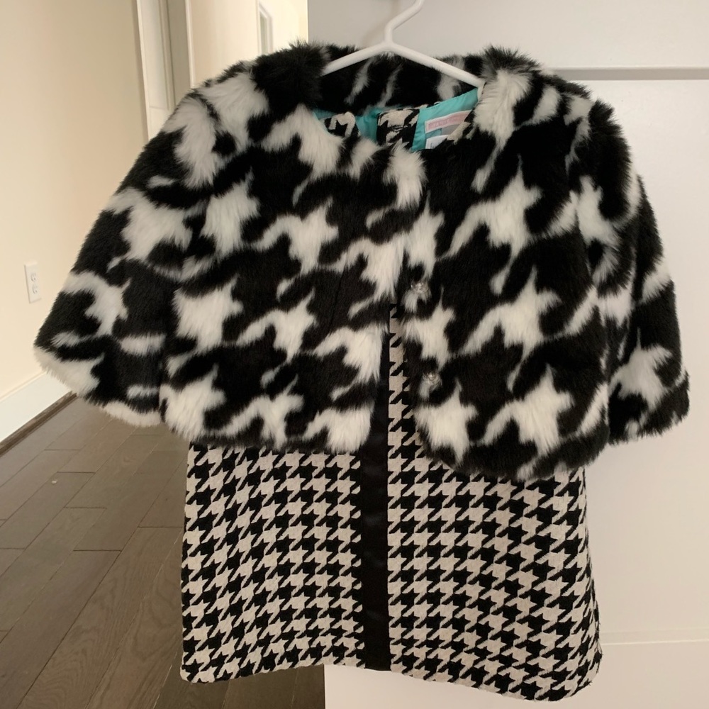 Janie & Jack Hounds Tooth Dress 👗 *CUTE*